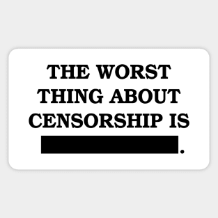 Censorship Sticker